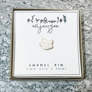 Mini “Cat Lady” Enamel Pin